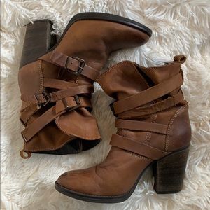 Steve Madden leather booties